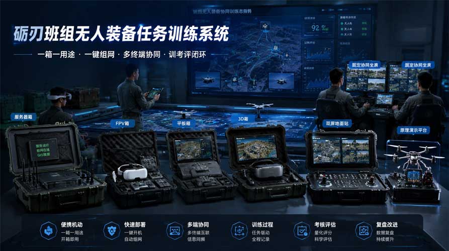 砺刃-班组无人装备训练系统